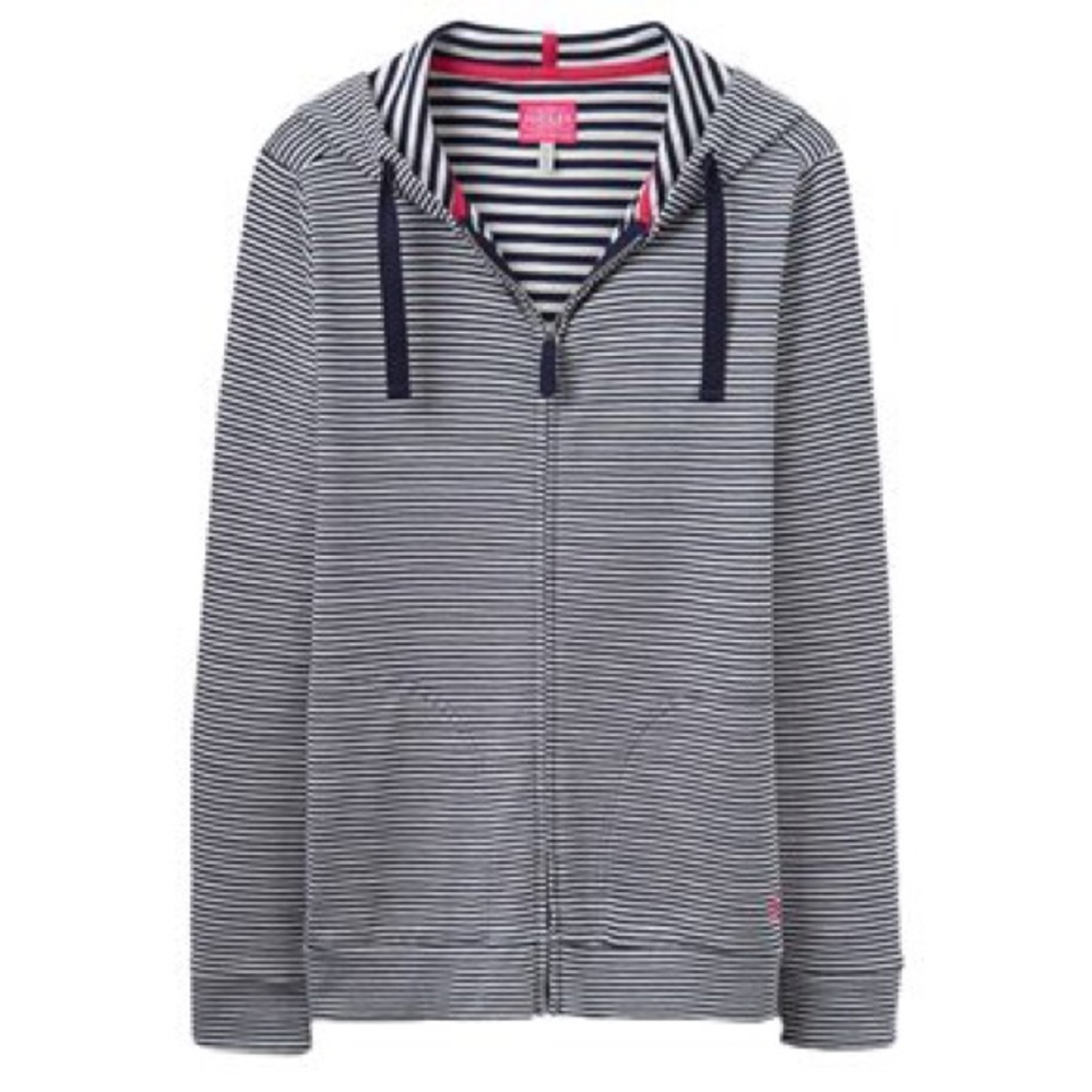 Joules Beachside Hoodie in French Navy